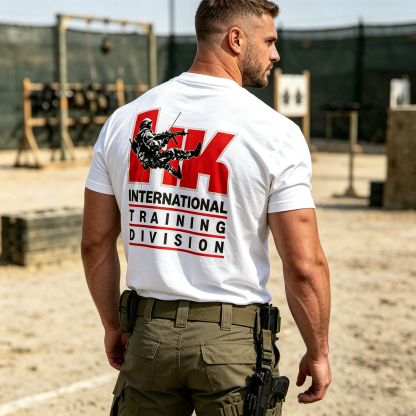 Heckler & Koch International Training Division Printed Men's T-Shirt