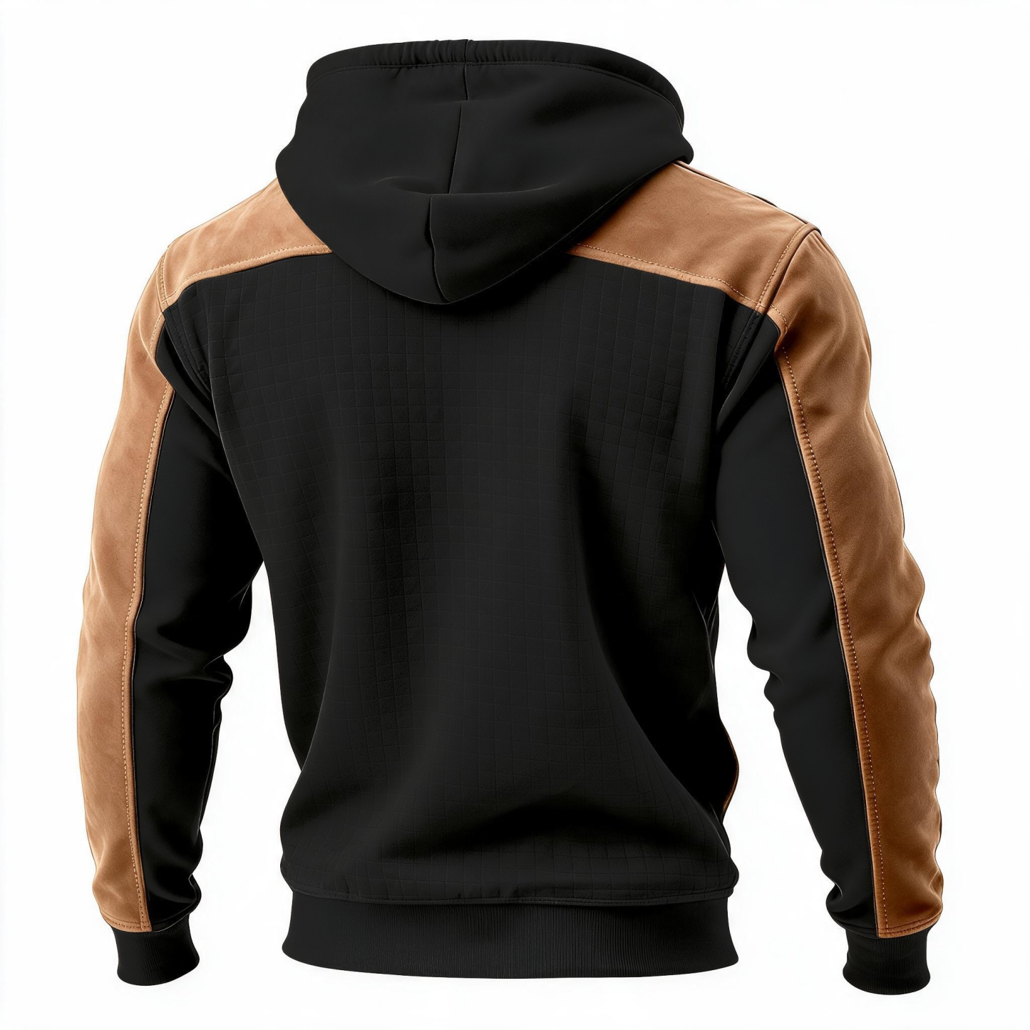  Agency Printed Fleece-lined Unisex Color-Blocked Hoodie