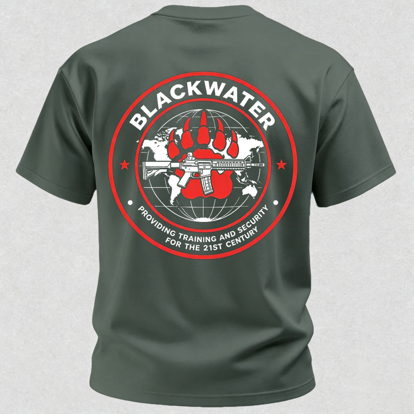  Providing Training And Security For The 21st Century Printed Men's T-Shirt