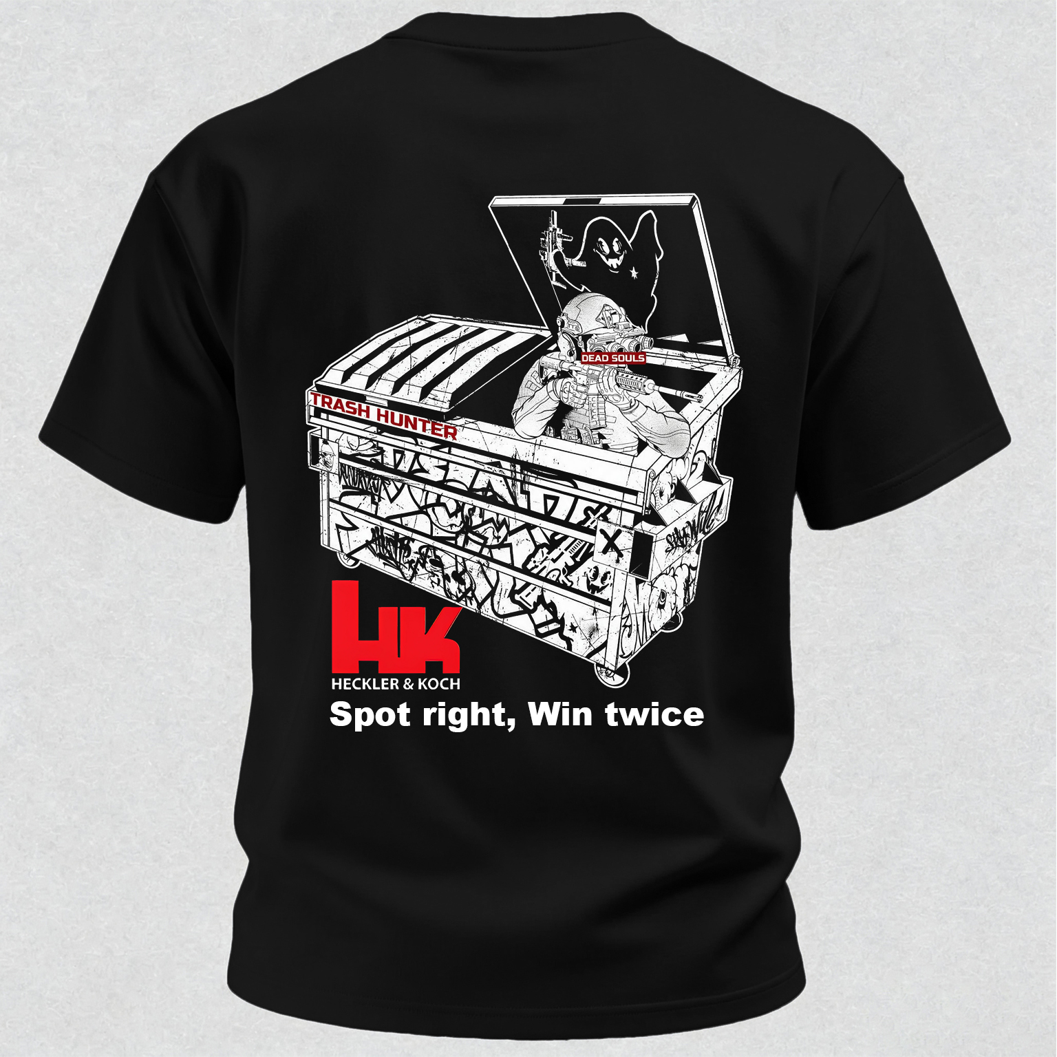 [Copy]When Negotiations Fail Printed Men's T-Shirt