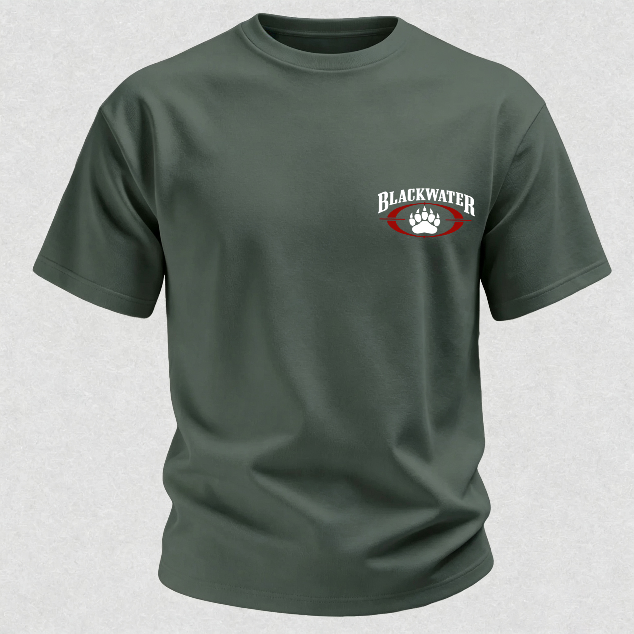 Blackwater Stay Back 100 Meters or You Will Be Shot Printed Men's T-Shirt