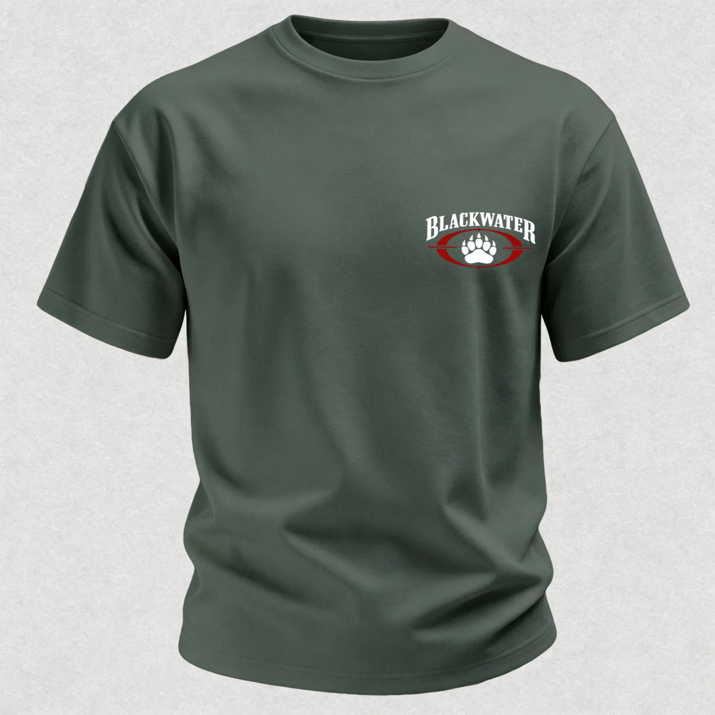 Blackwater Stay Back 100 Meters or You Will Be Shot Printed Men's T-Shirt
