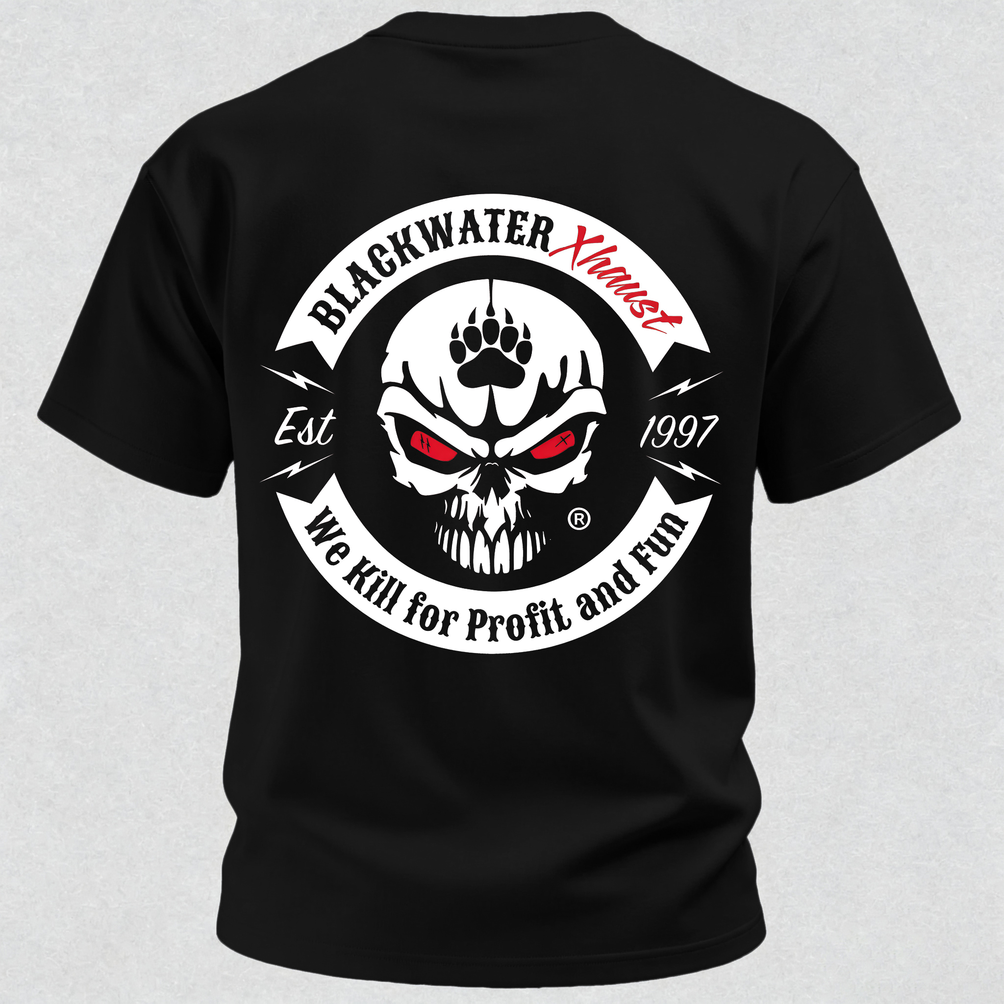 We Kill for Profit and Fun Printed Men's T-Shirt