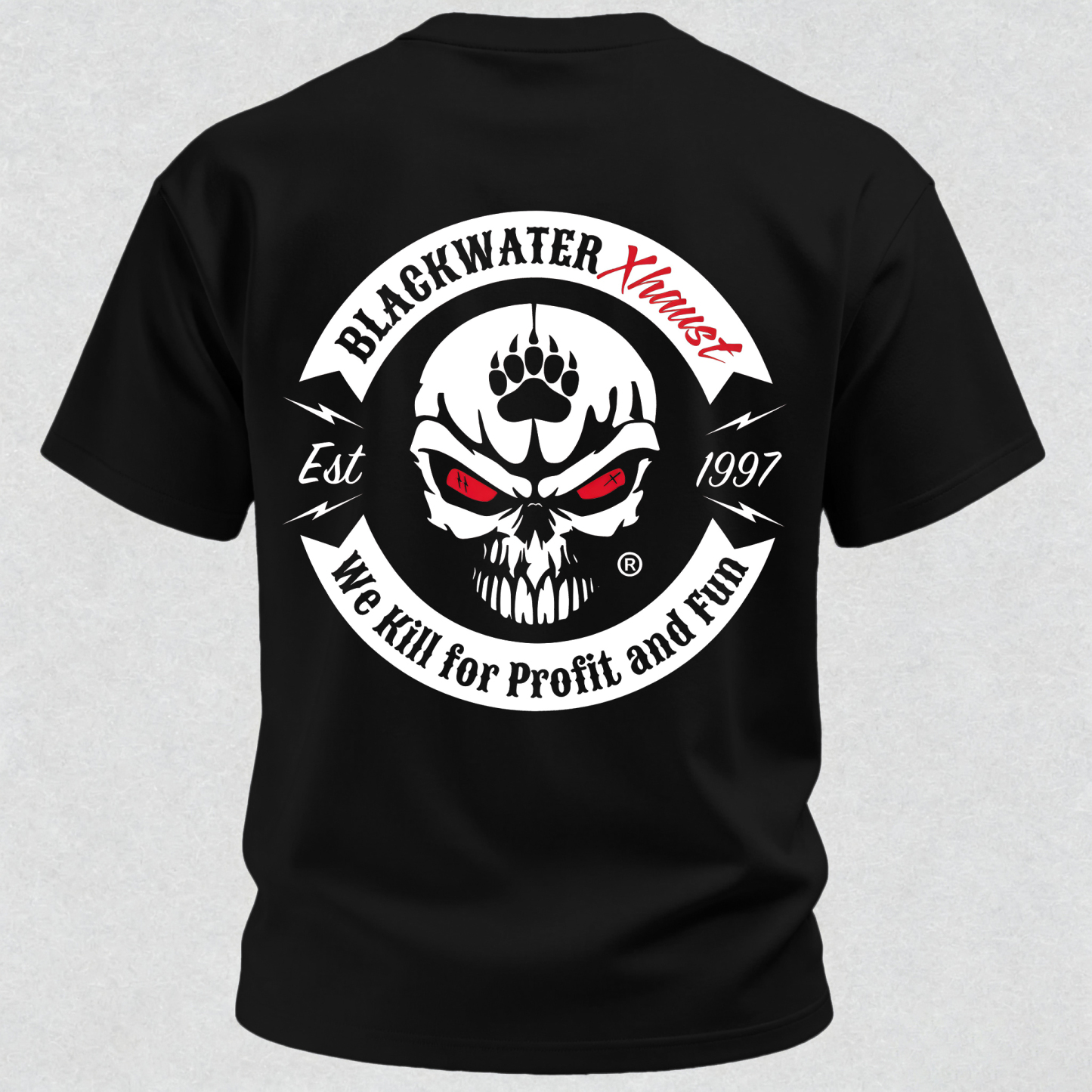 We Kill for Profit and Fun Printed Men's T-Shirt