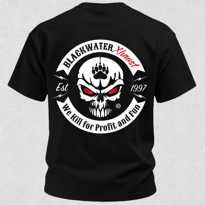 We Kill for Profit and Fun Printed Men's T-Shirt