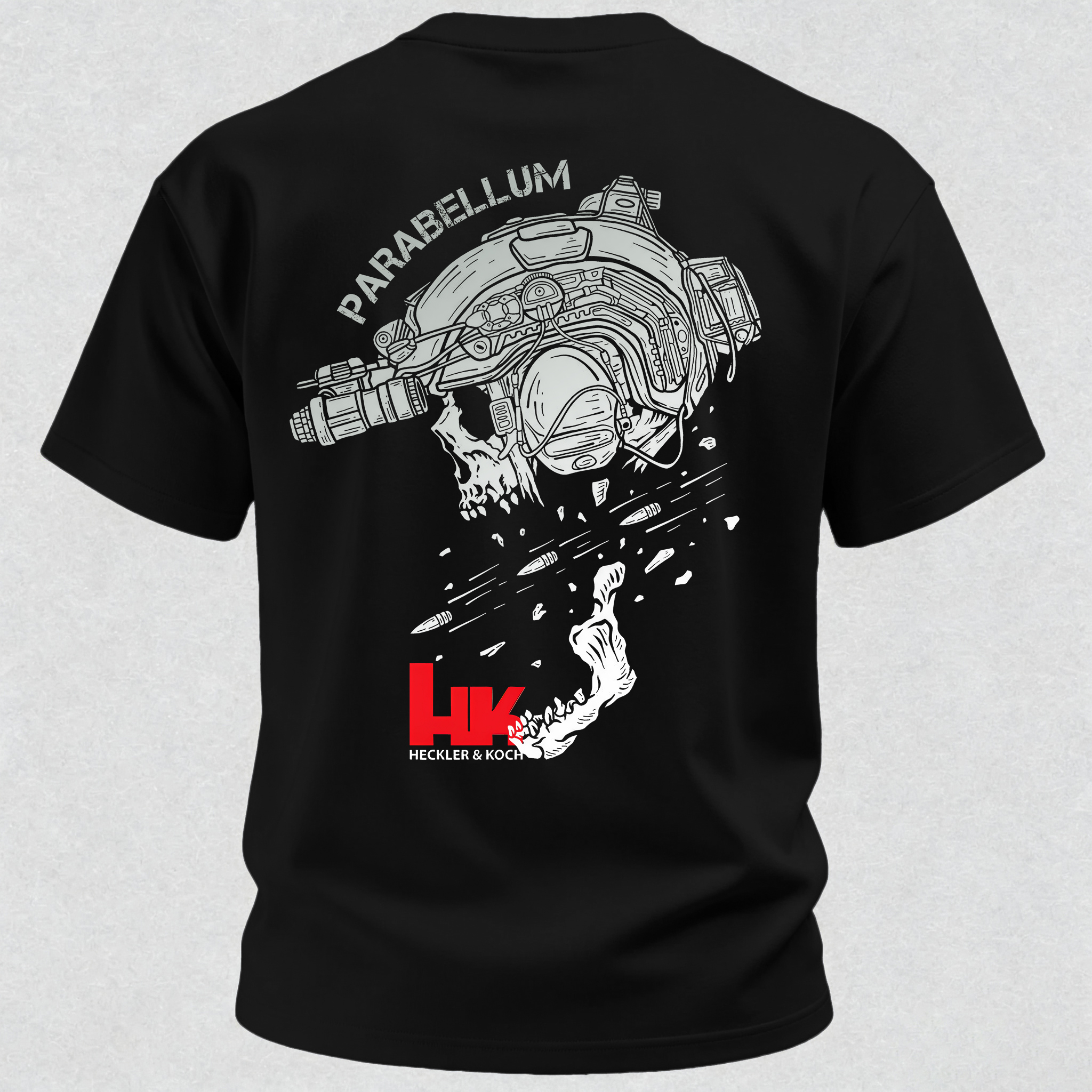 Parabellum HK Tactical Skull Tee