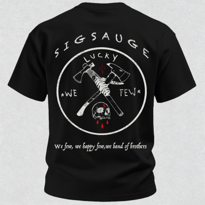 We Few Band of Brothers Print Men’s T-Shirt
