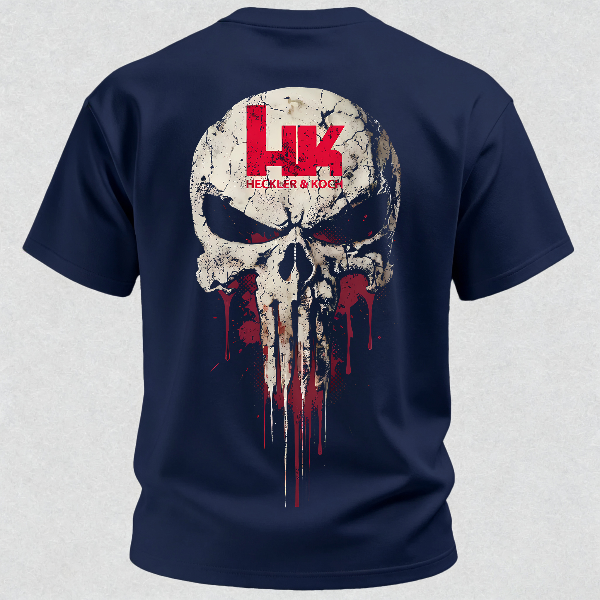  Skull Printed Men's T-shirt