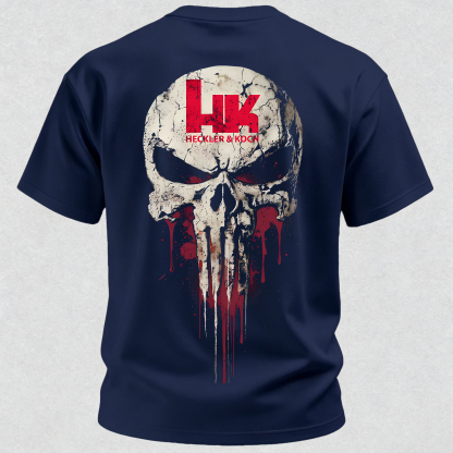  Skull Printed Men's T-shirt