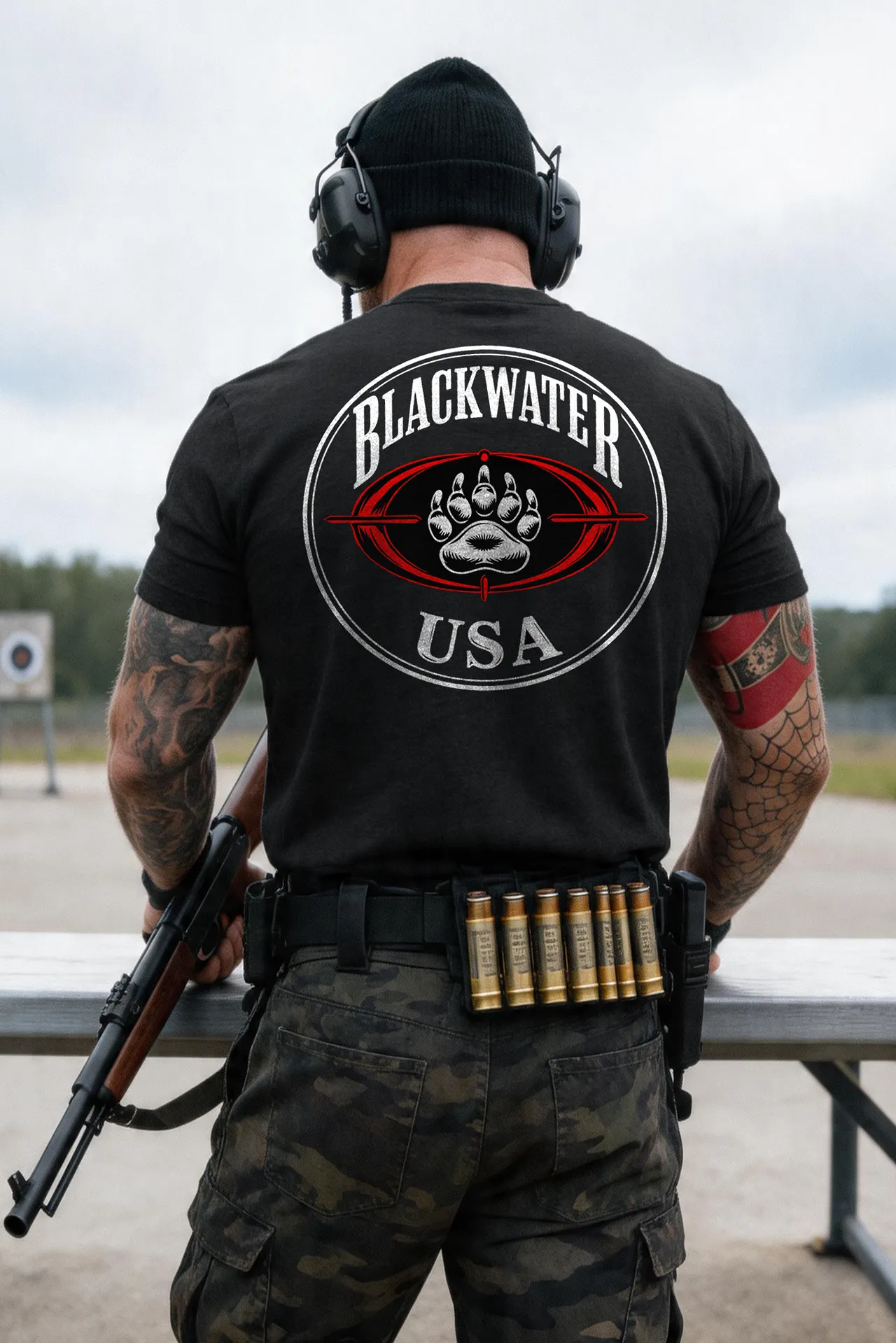 Blackwater USA Printed Men's T-Shirt