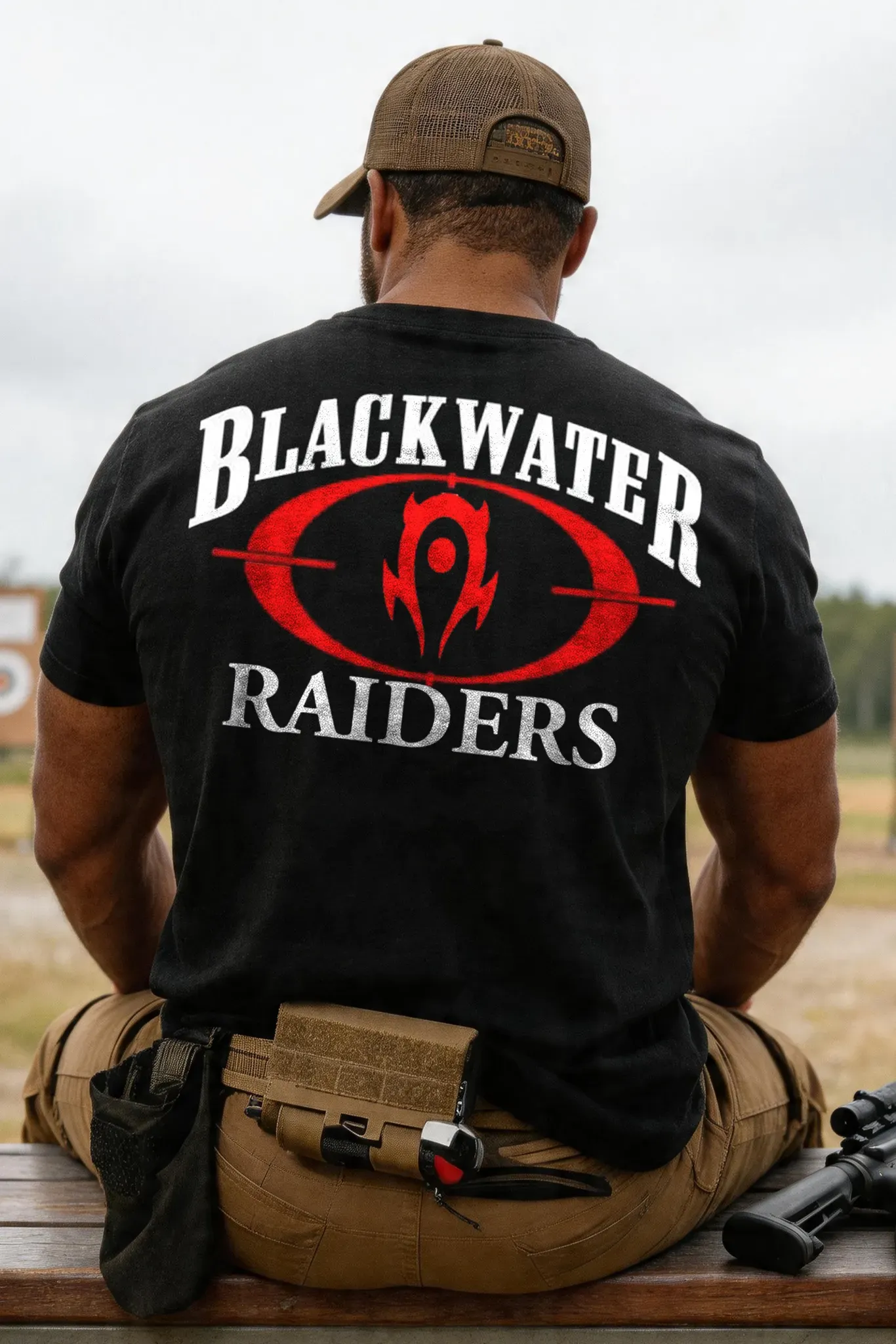 Blackwater Raiders Printed Men's T-Shirt