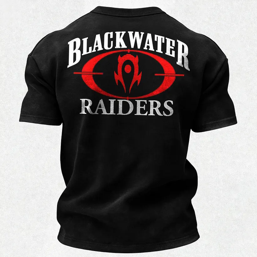 Blackwater Raiders Printed Men's T-Shirt
