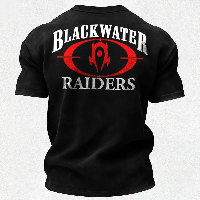 Blackwater Raiders Printed Men's T-Shirt