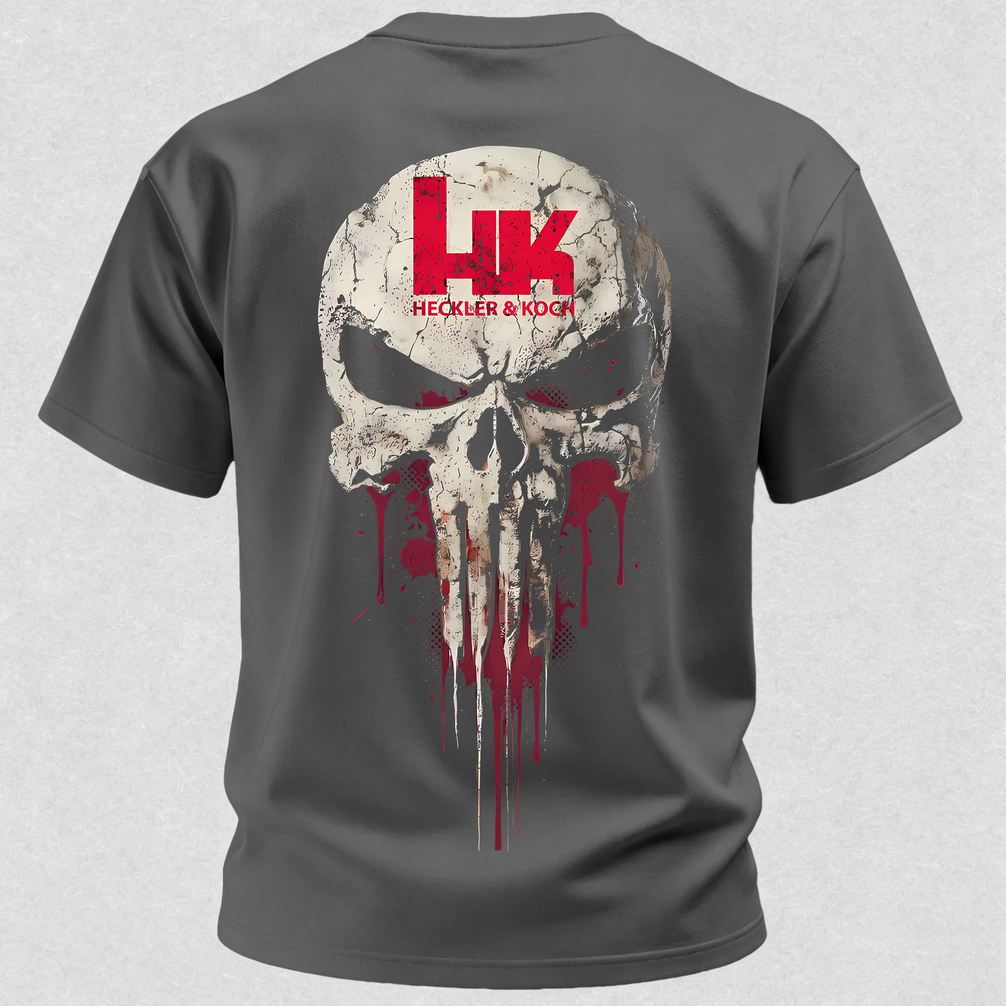  Skull Printed Men's T-shirt