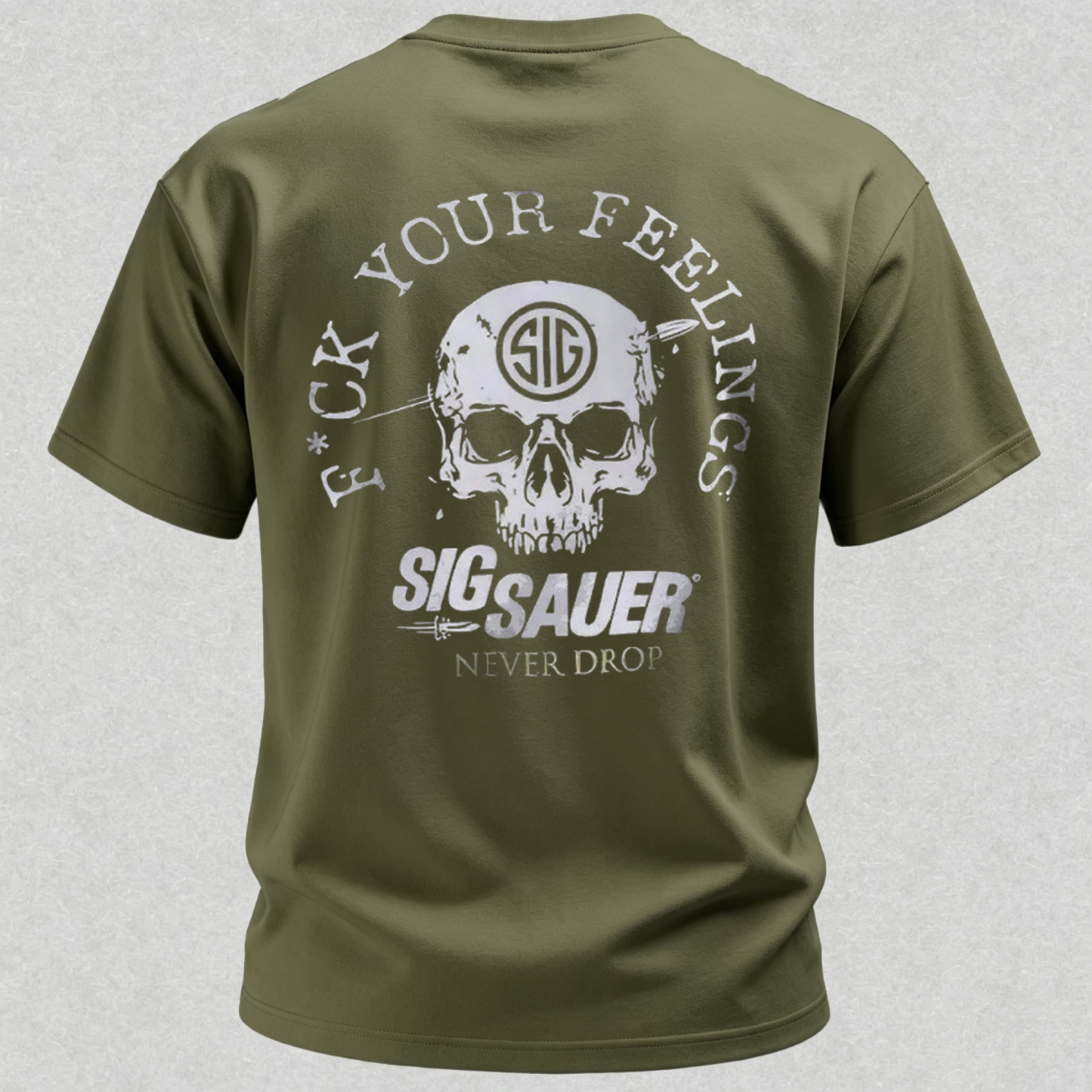 [Copy]Tactical When It Counts Printed Men's T-Shirt