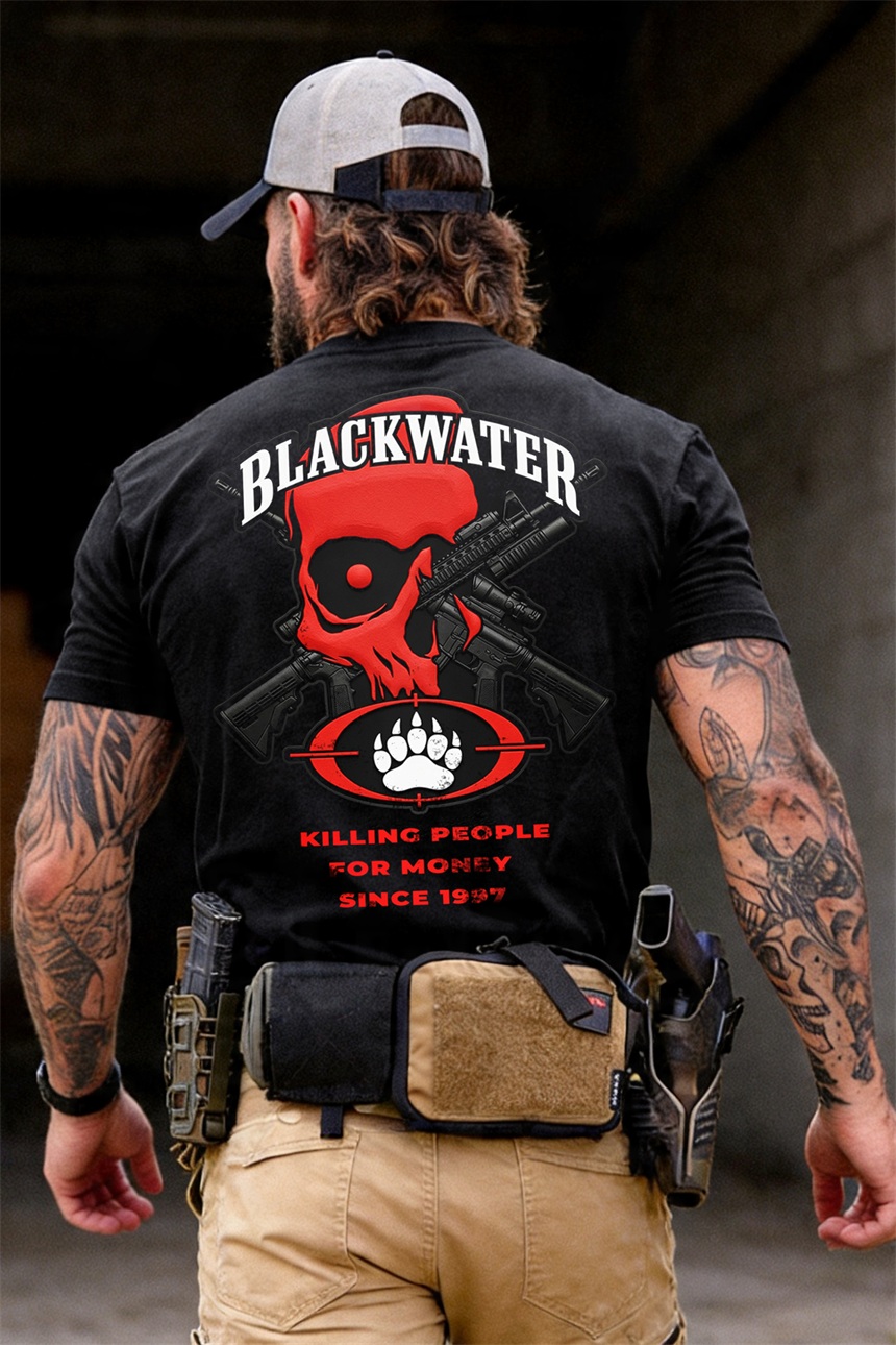Killing People for Money Since 1997 Printed Men's T-Shirt