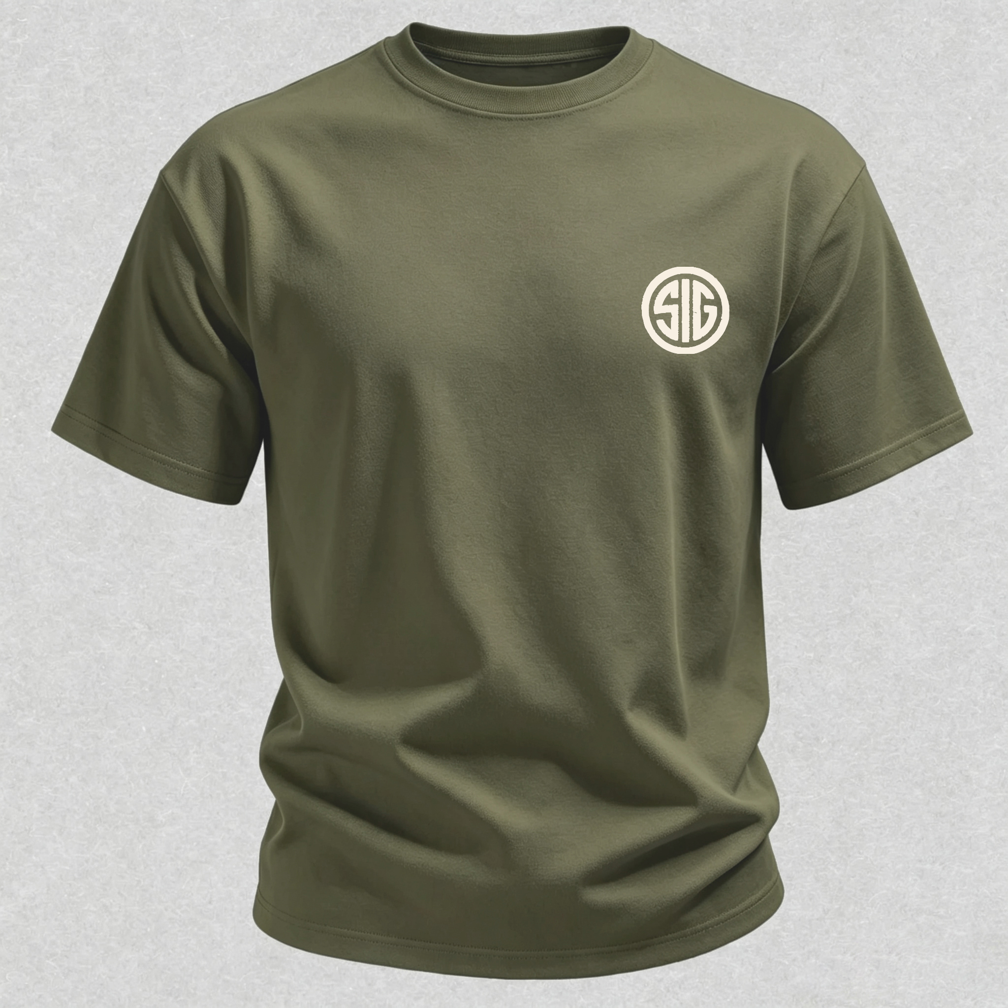 NEVER SETTLE Print Men's T-Shirt
