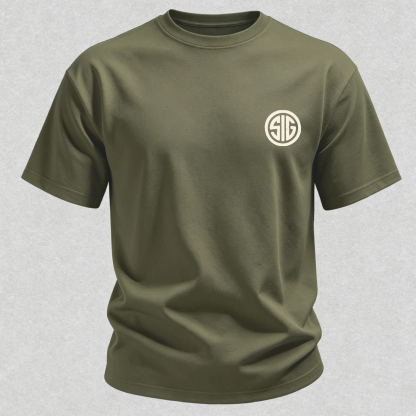 NEVER SETTLE Print Men's T-Shirt