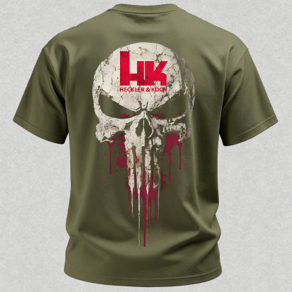  Skull Printed Men's T-shirt