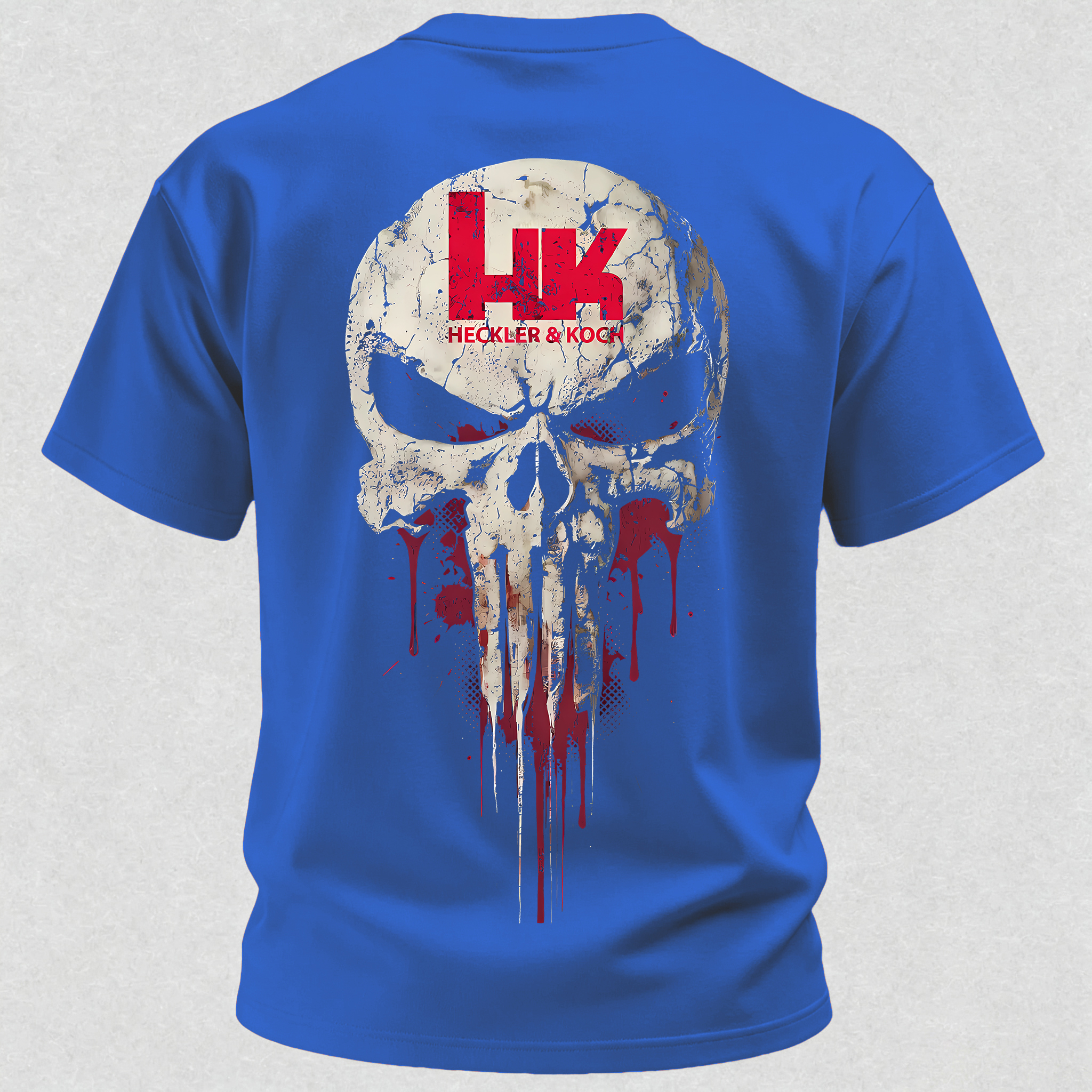  Skull Printed Men's T-shirt
