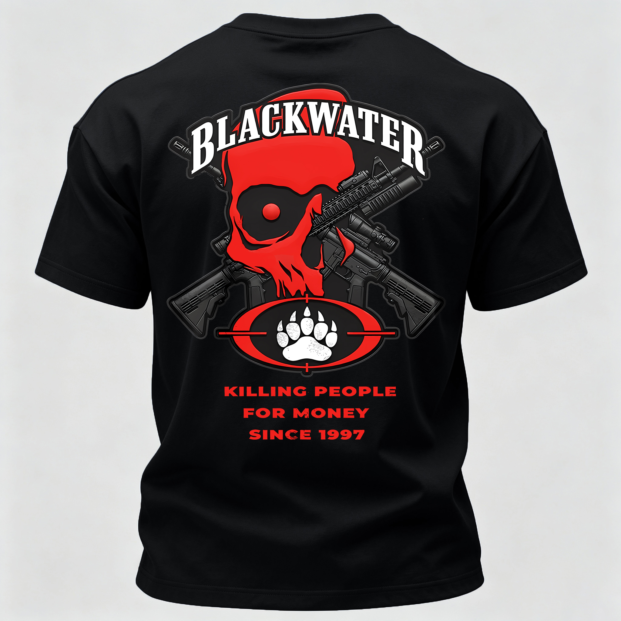 Killing People for Money Since 1997 Printed Men's T-Shirt