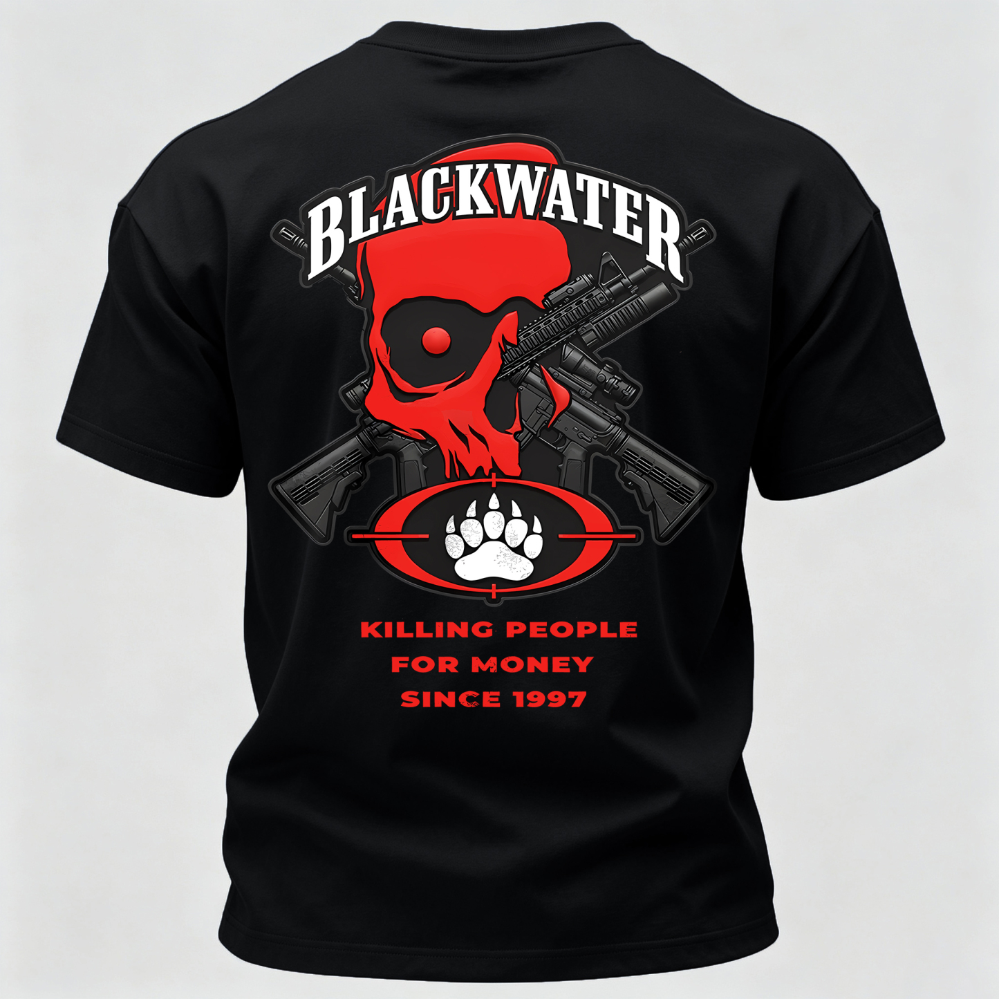 Killing People for Money Since 1997 Printed Men's T-Shirt