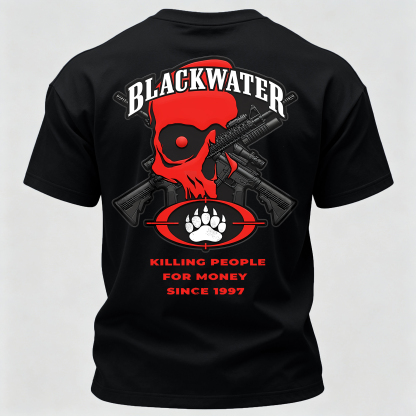 Killing People for Money Since 1997 Printed Men's T-Shirt