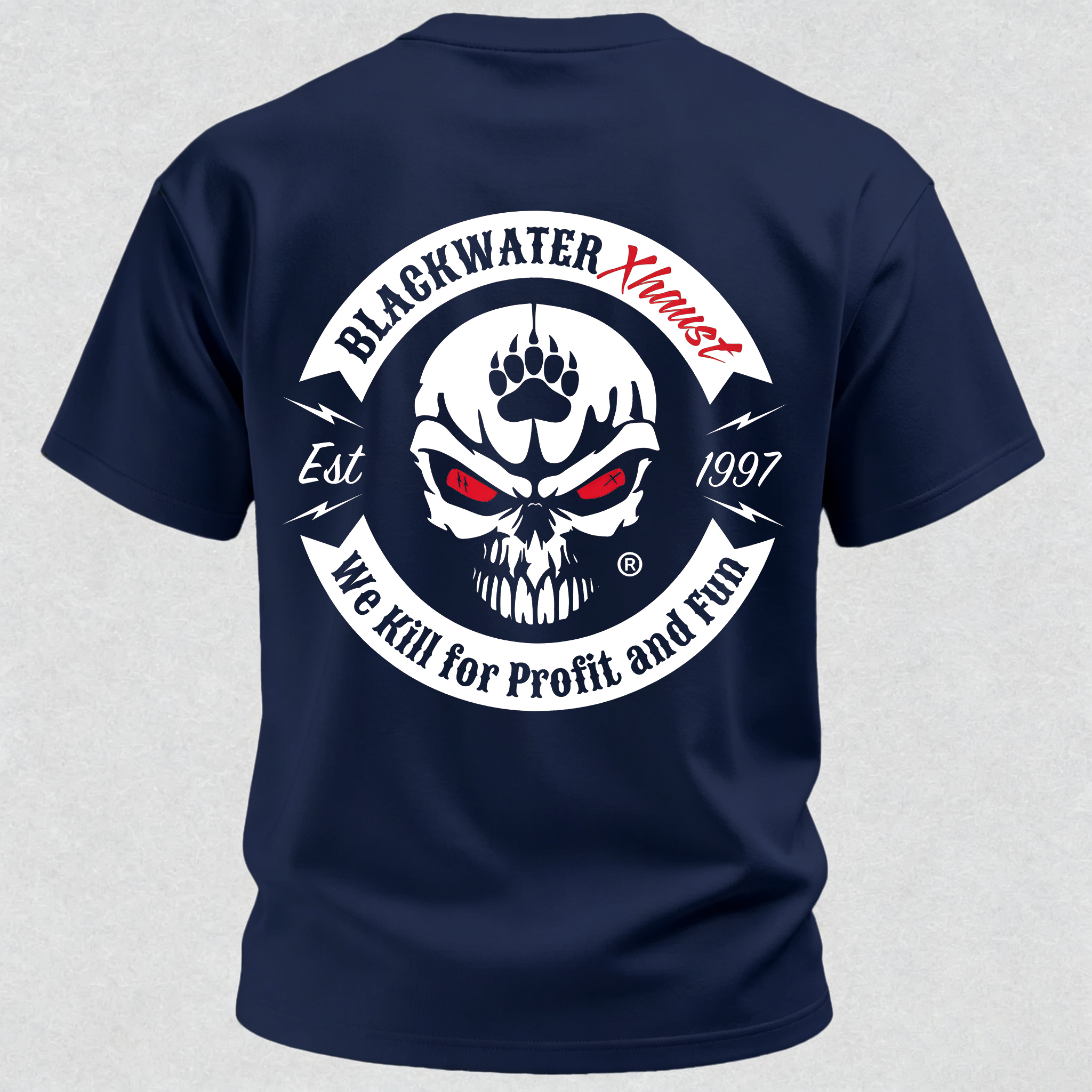 We Kill for Profit and Fun Printed Men's T-Shirt