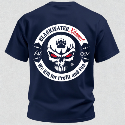 We Kill for Profit and Fun Printed Men's T-Shirt
