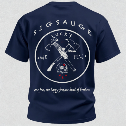 We Few Band of Brothers Print Men’s T-Shirt