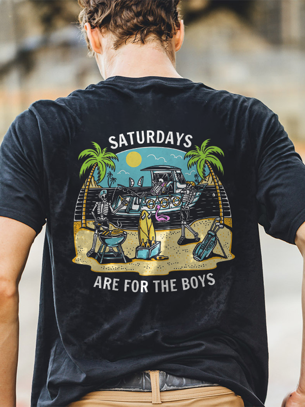 Saturdays Are For The Boys Tee