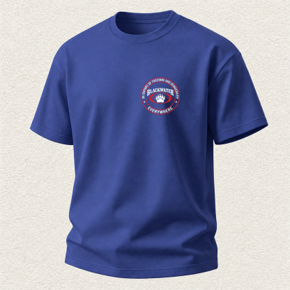 Blackwater Providing Training And Security For The 21st Century Printed Men's T-Shirt