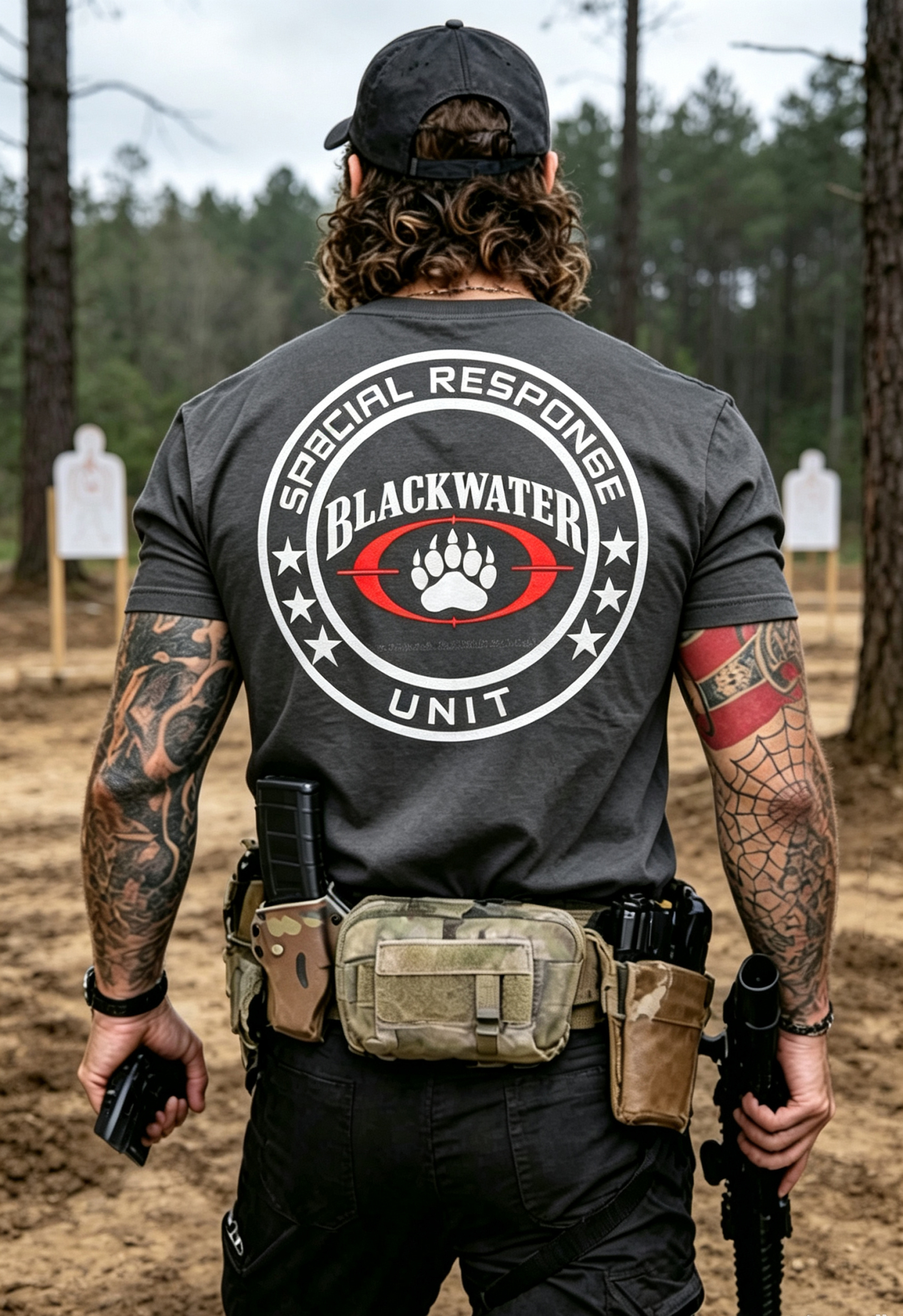  Special Response Unit Printed Men's T-Shirt
