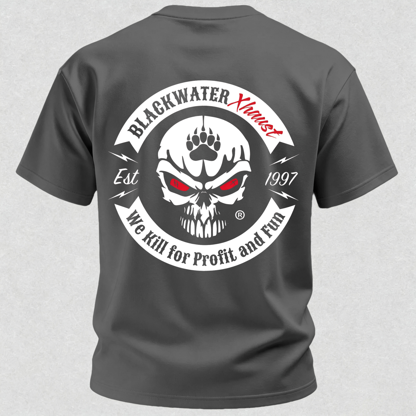 We Kill for Profit and Fun Printed Men's T-Shirt