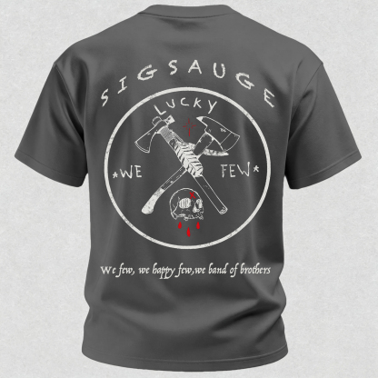 We Few Band of Brothers Print Men’s T-Shirt