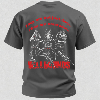 They Are Not Just Dogs They Are Comrades Print T Shirt