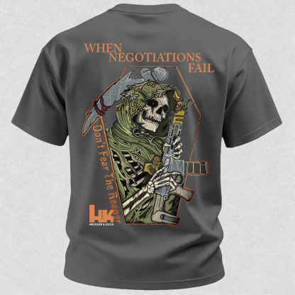 Don't Fear The Reaper Print T Shirt