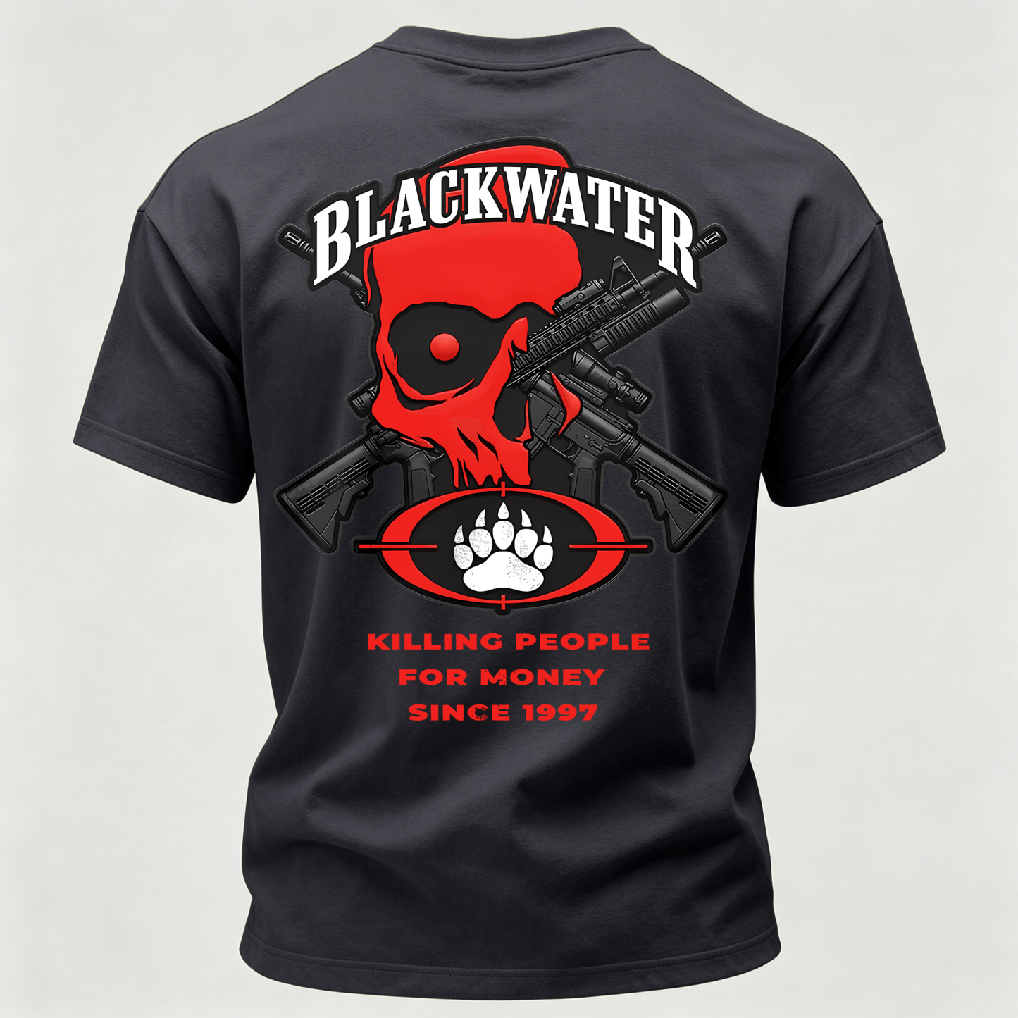 Killing People for Money Since 1997 Printed Men's T-Shirt
