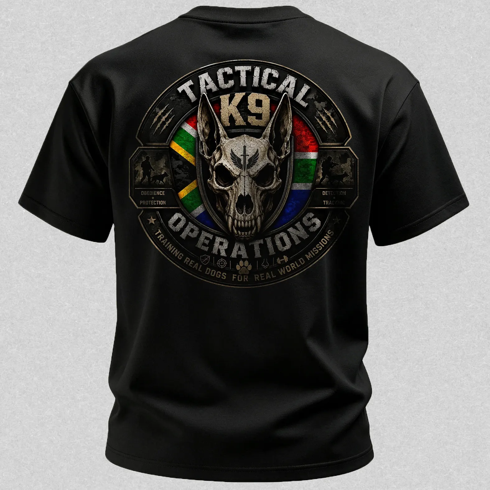 K9 Tactical Operations Printed Men's T-Shirt