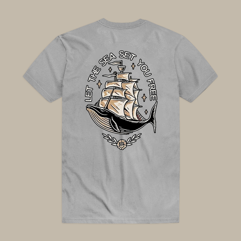 Let The Sea Set You Free Tee