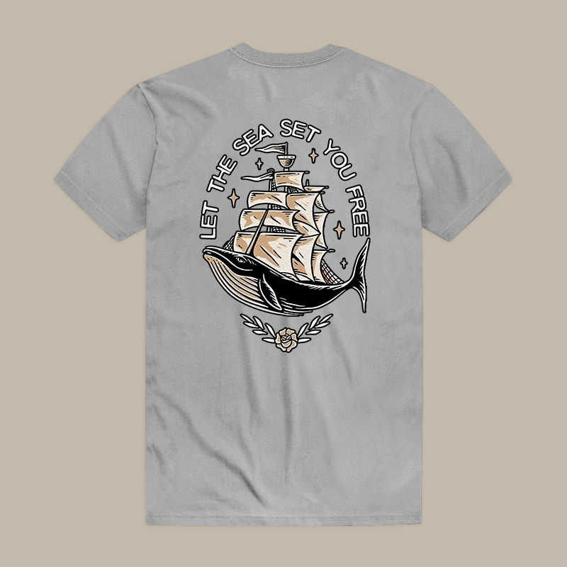 Let The Sea Set You Free Tee