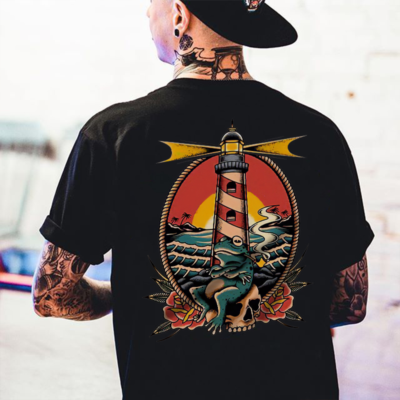 Lighthouse Frog Tee