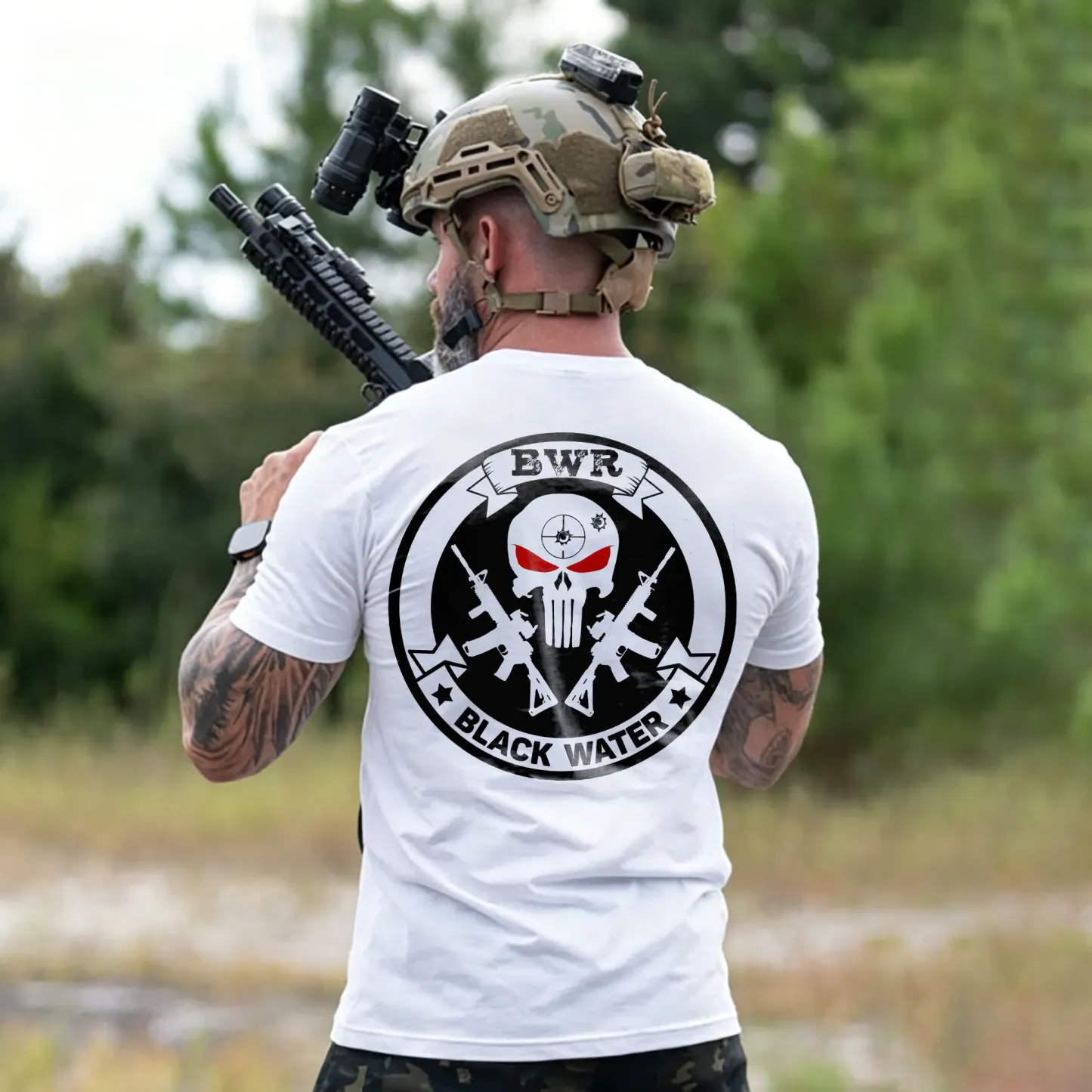 Skull Printed Men's T-Shirt