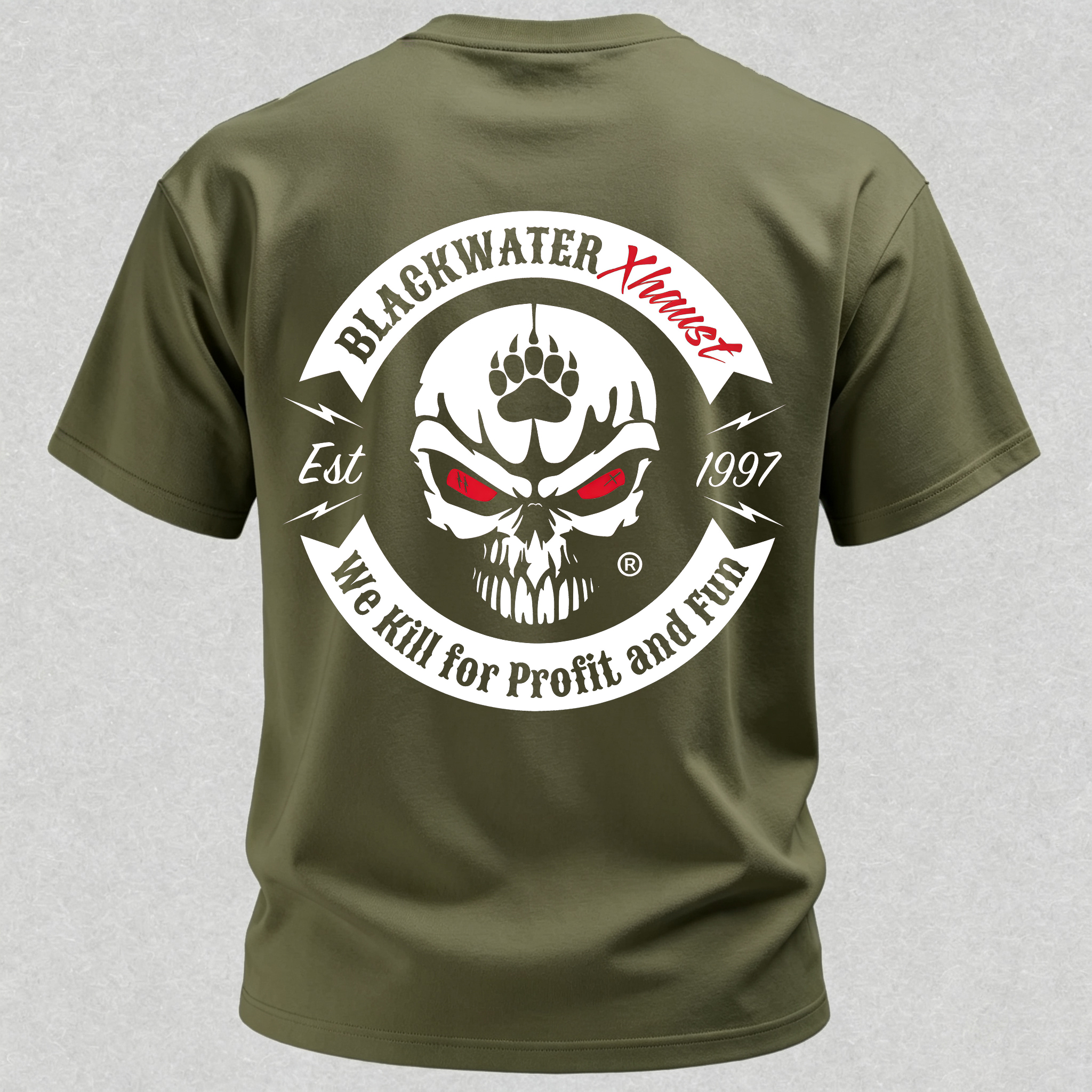 We Kill for Profit and Fun Printed Men's T-Shirt