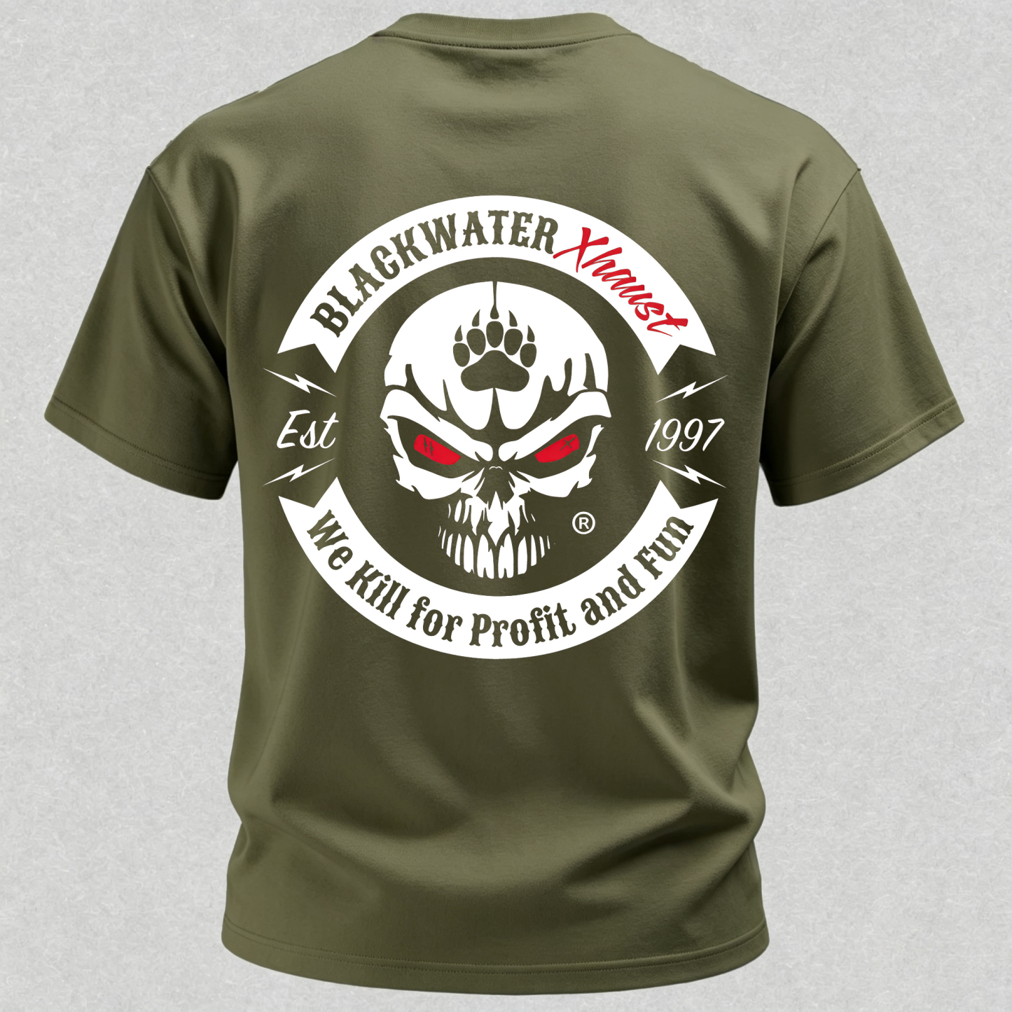 We Kill for Profit and Fun Printed Men's T-Shirt