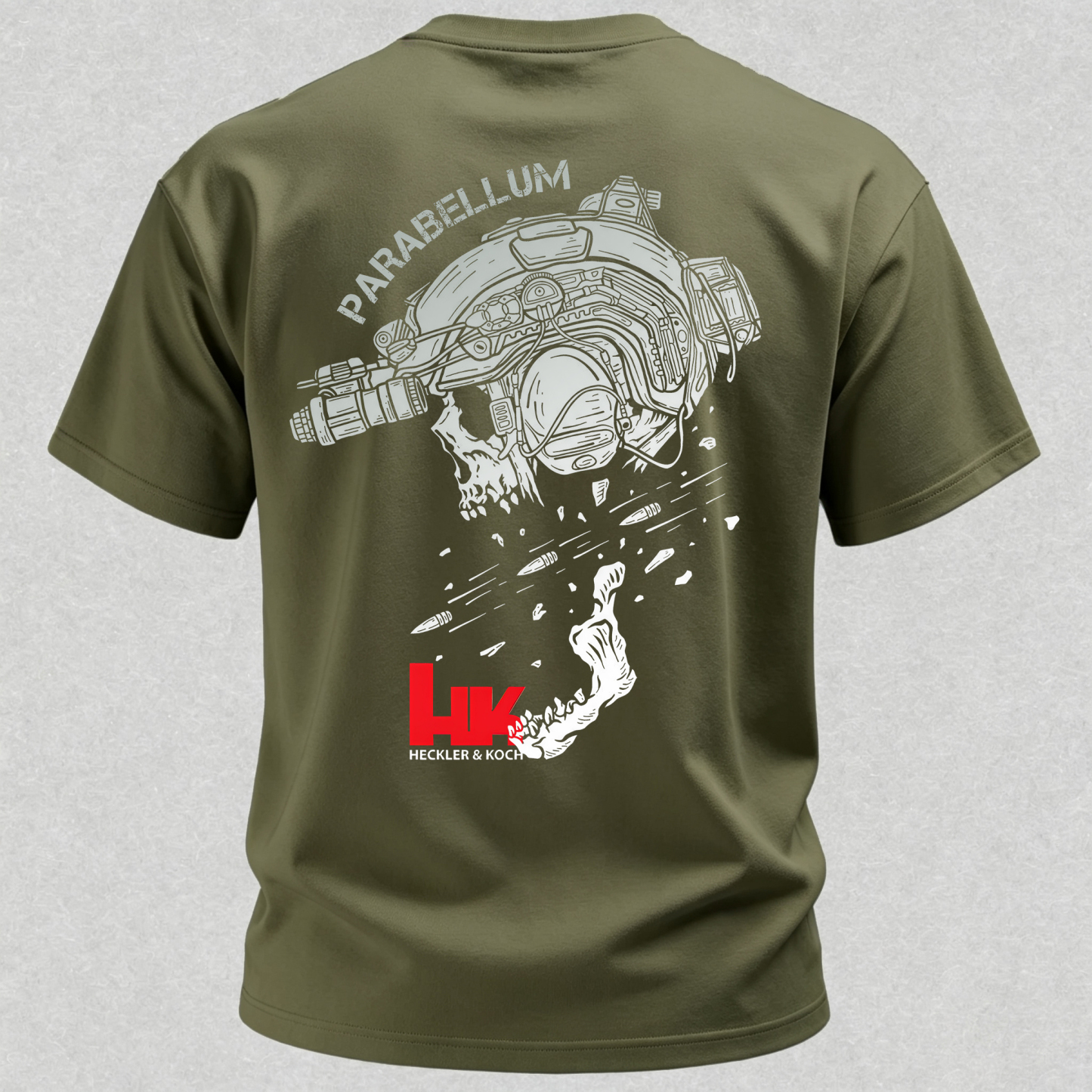 Parabellum HK Tactical Skull Tee