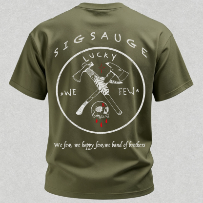 We Few Band of Brothers Print Men’s T-Shirt