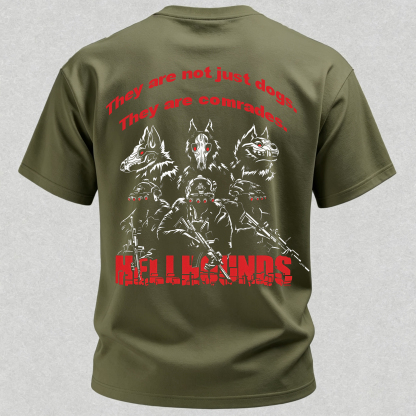 They Are Not Just Dogs They Are Comrades Print T Shirt