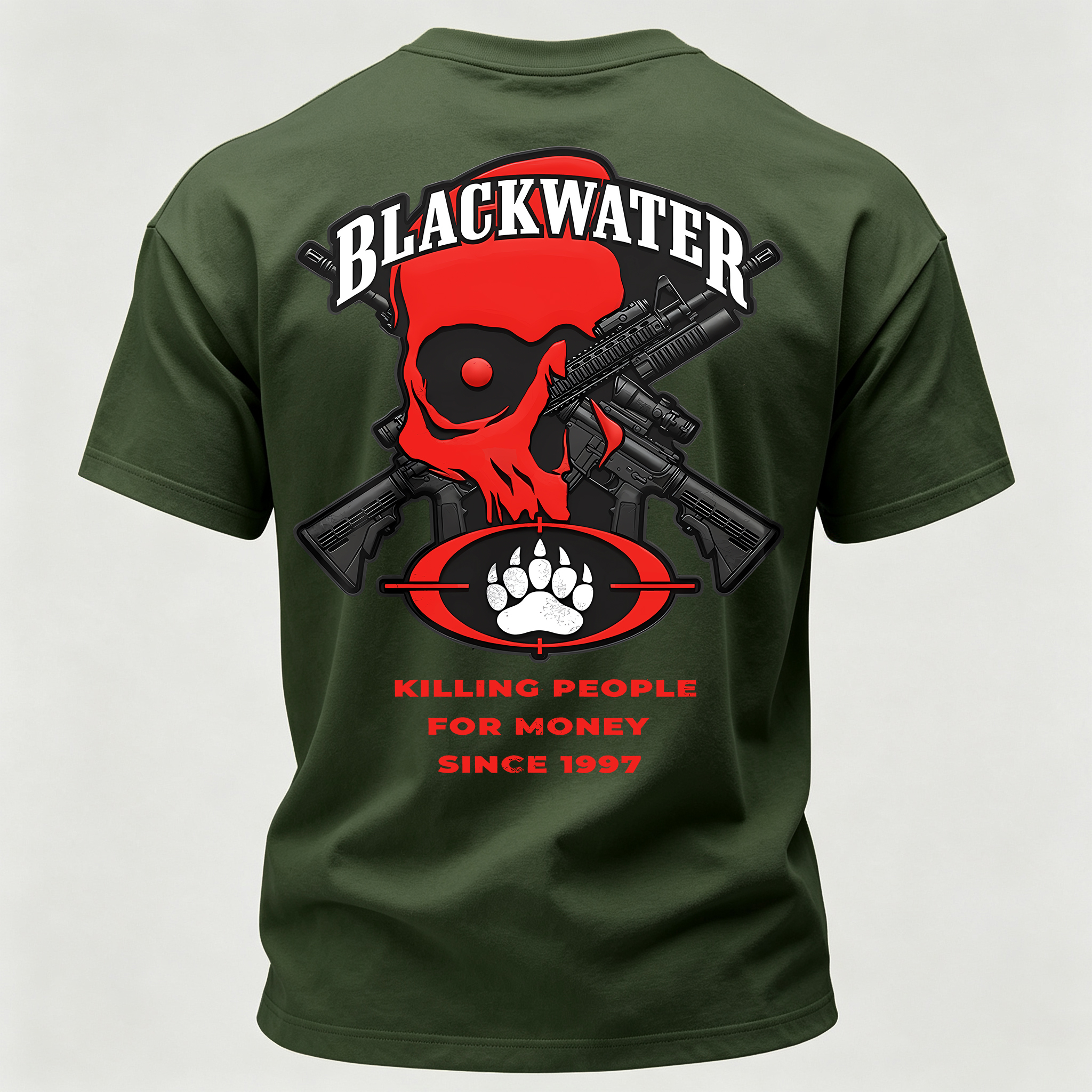 Killing People for Money Since 1997 Printed Men's T-Shirt