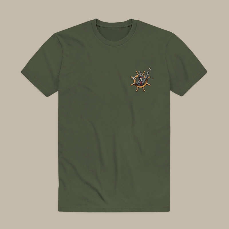 Work Like A Captain, Play Like A Pirate Tee